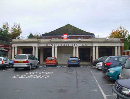 Brent Cross Tube Station, London
